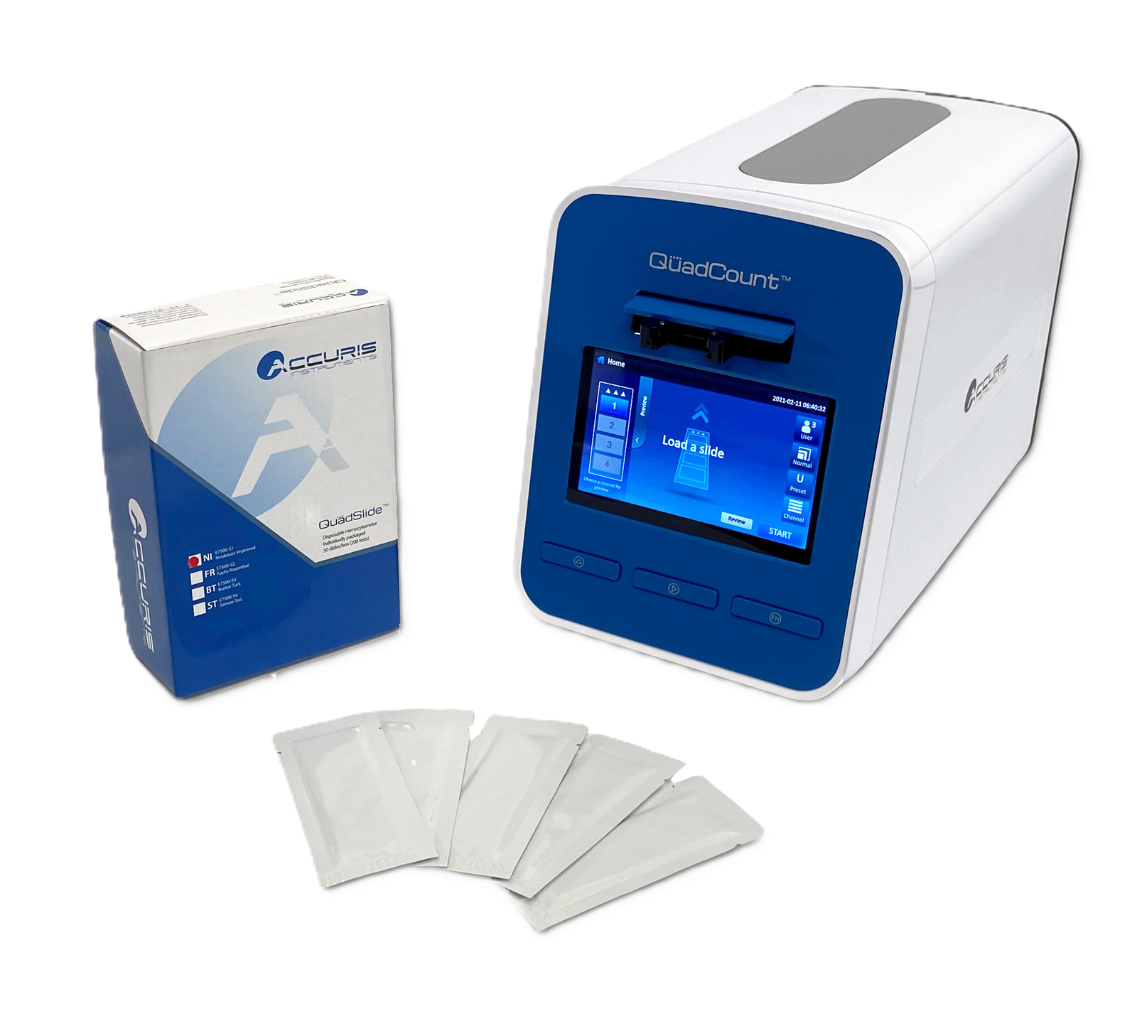 Accuris QuadCount™ Automated Cell Counter
